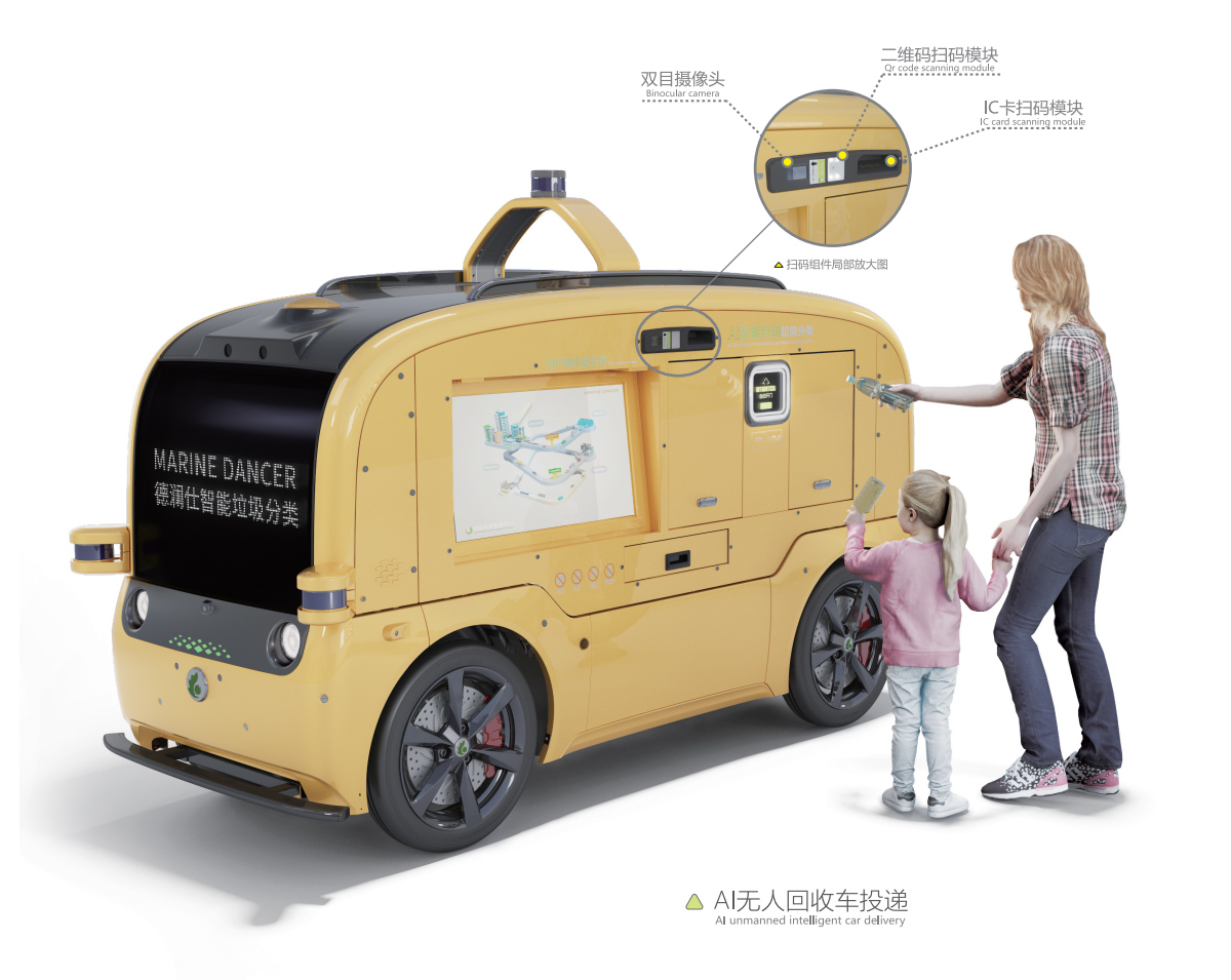 萬德福無人（rén）回收車